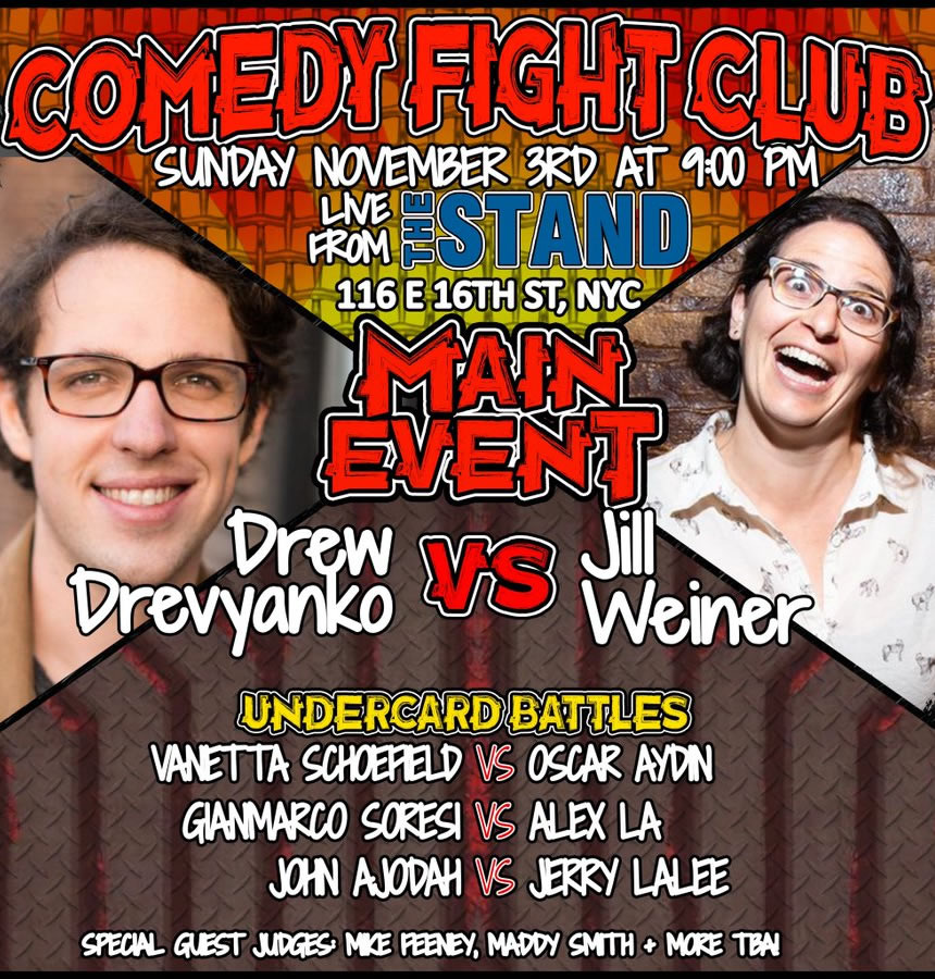 Comedy Fight Club: Halloween Edition